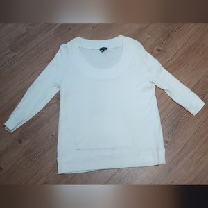 Talbot soft cream cotton blend sweater